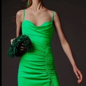 Zara Draped Midi Dress